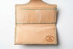 Women's Wallet Turquoise stitching